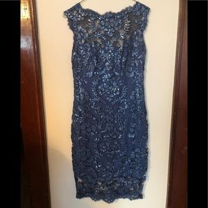 Beautiful blue sequin dress